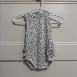 Angel Dear Blue Floral One Piece